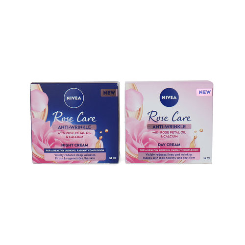 Nivea Rose Care Day an Night Cream - 2 x 50 ml