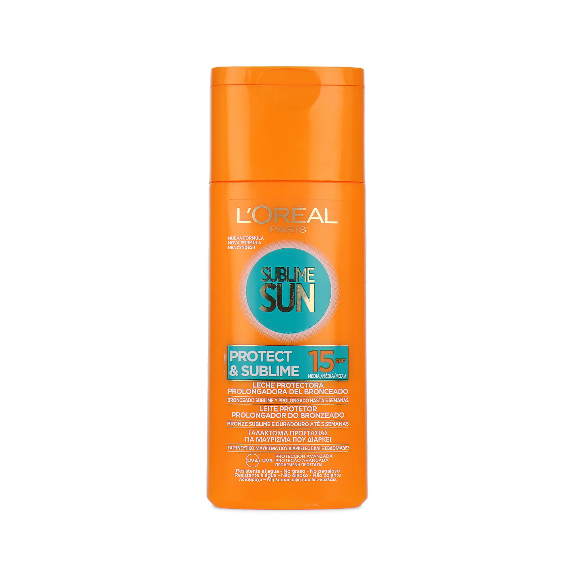 L'Oréal Sublime Sun Protect & Sublime SPF 15 Zonnebrandcrème 200 ml
