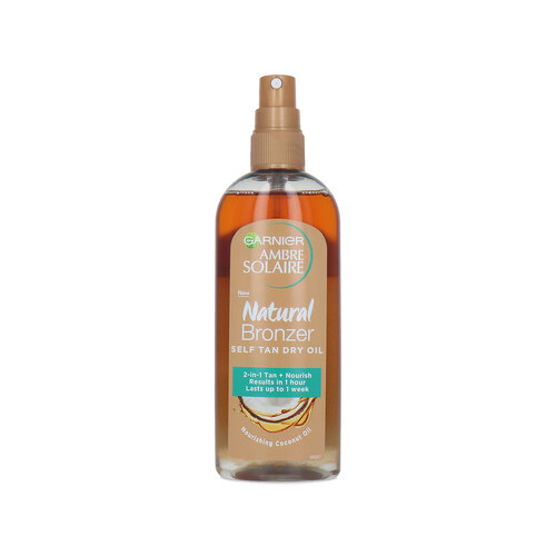 Garnier Ambre Solaire Natural Bronzer Self Tan Dry Oil - 150 ml