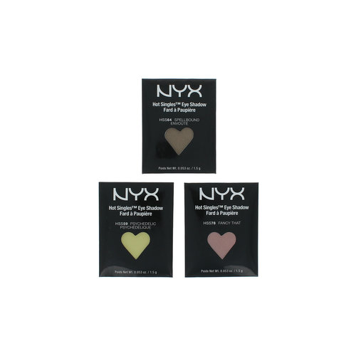 NYX Hot Singles Refill Set B Oogschaduw (set van 3)