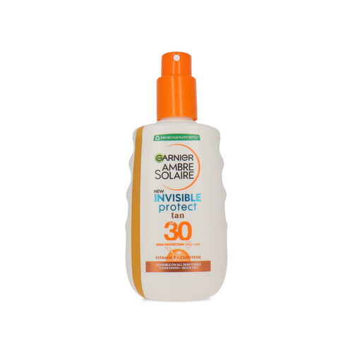 Garnier Ambre Solaire Invisible Protect Tan SPF 30 Zonnebrand Spray - 200 ml
