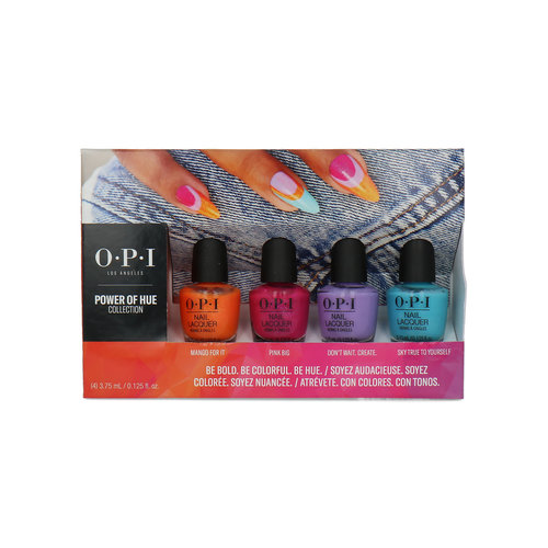 O.P.I Power Of Hue Cadeauset - 4 x 3.75 ml