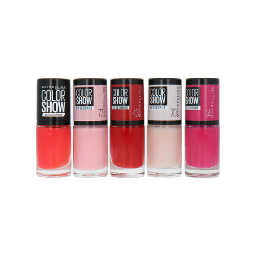 Maybelline Color Show Nagellak - Set 8 (set van 5)