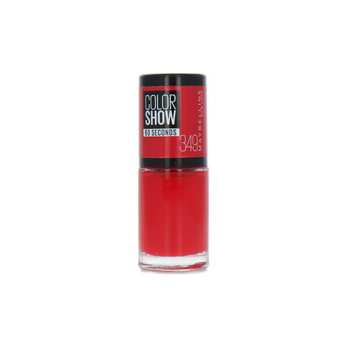 Maybelline Color Show Nagellak - 349 Power Red