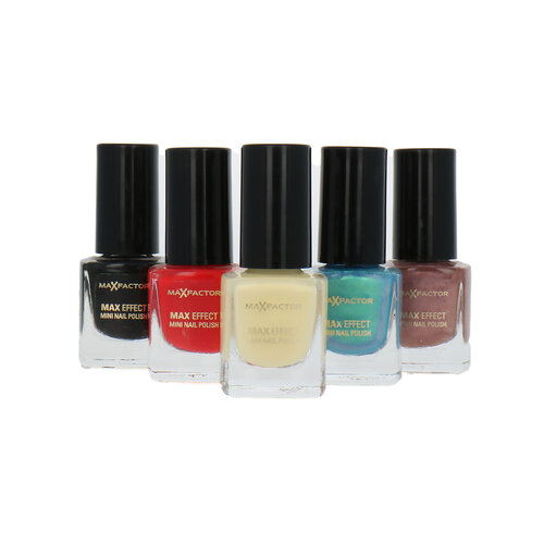 Max Factor Set 20 Mini Nagellak - 5 x 4,5 ml (set van 5)