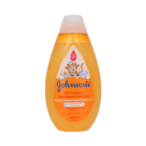 Johnson's Kids 2-in-1 Bubble Bath & Wash - 500 ml