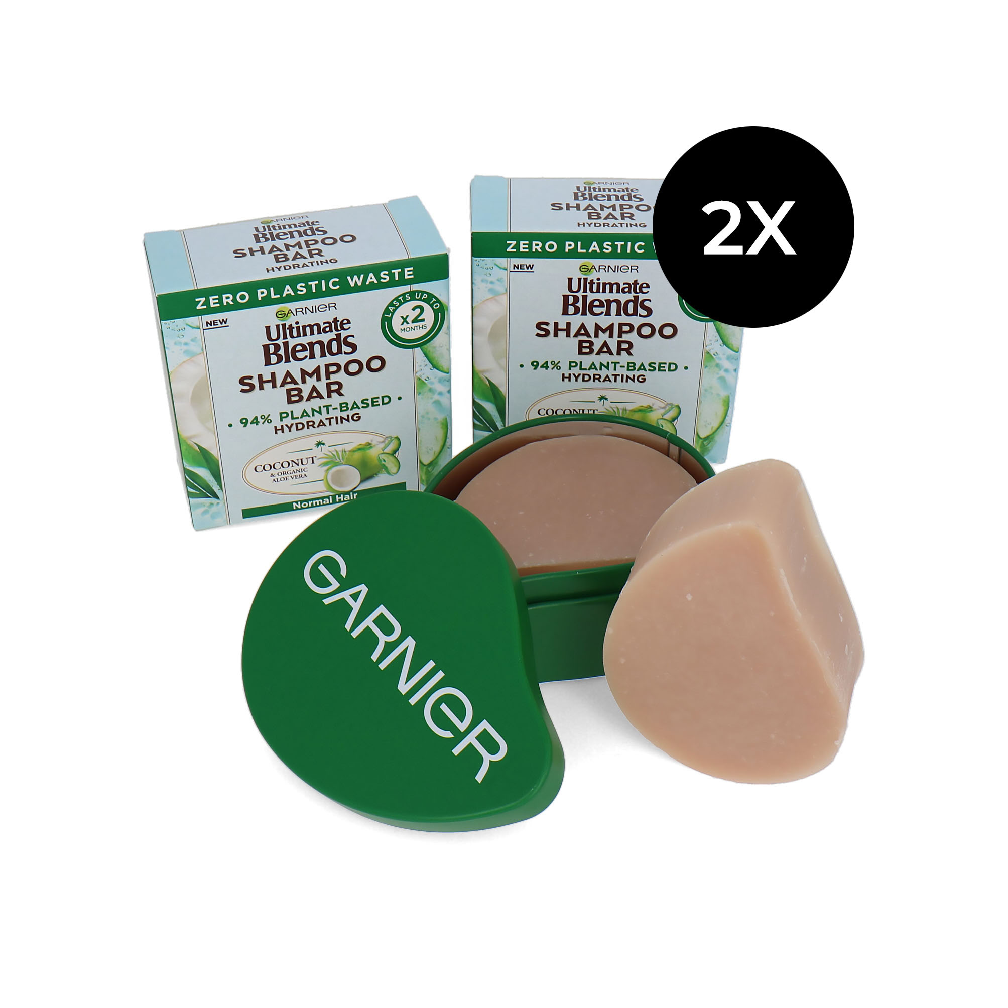 Garnier Ultimate Blends Shampoo Bar Set 120 gram online kopen