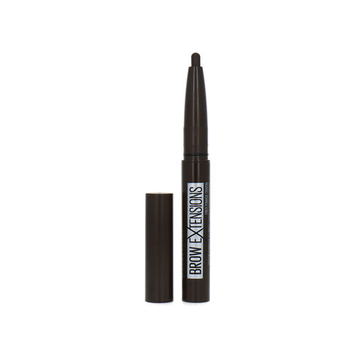 Maybelline Brow Extentions Fiber Pomade Crayon - 07 Black Brown