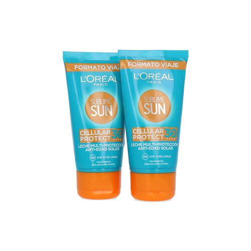 L'Oréal Sublime Sun Cellular Protect SPF 30 - 2 x 50 ml