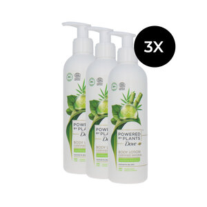 Powered By Plants Body Lotion Soothing Bamboo - 3 x 250 ml
