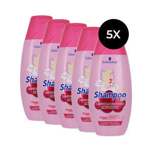 Kids Shampoo & Conditioner - 5 x 400 ml