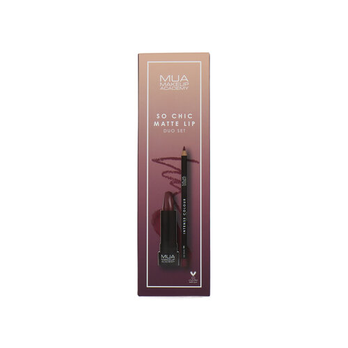 MUA Matte Lip Duo Set - So Chic MUA Matte Lip Duo Set - So Chic
