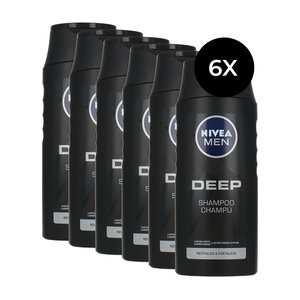 Men Deep Shampoo - 6 x 250 ml