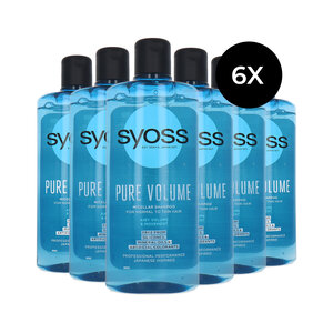 Pure Volume Micellar Shampoo - 6 x 440 ml