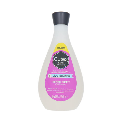 Cutex Ultra-Powerful Nail Polish Remover 450 ml - Tropical Breeze