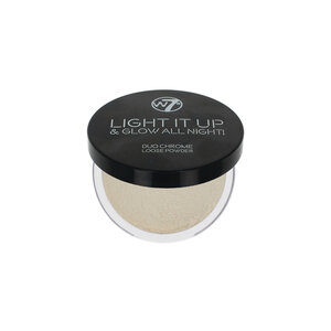 Light It Up & Glow All Night Duo Chrome Loose Powder - Open 24/7