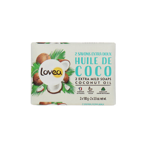 Lovea W Extra Mild Soaps Coconut Oil - 2 x 100 g