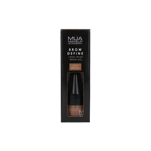 MUA Brow Define Longwear Wenkbrauwgel - Light Brown MUA Brow Define Longwear Wenkbrauwgel - Light Brown