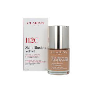 Skin Illusion Velvet Natural Matifying & Hydrating Foundation - 112C