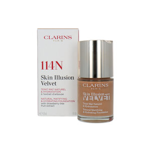 Skin Illusion Velvet Natural Matifying & Hydrating Foundation - 114N