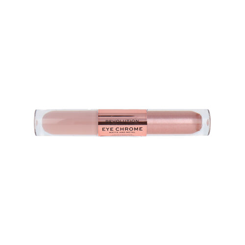 Makeup Revolution Eye Chrome Matte and Metal Liquid Oogschaduw - Life Makeup Revolution Eye Chrome Matte and Metal Liquid Oogschaduw - Life