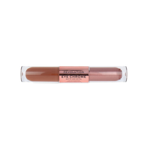 Makeup Revolution Eye Chrome Matte and Metal Liquid Oogschaduw - Worship