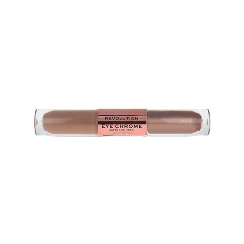 Makeup Revolution Eye Chrome Matte and Metal Liquid Oogschaduw - Dreamy Makeup Revolution Eye Chrome Matte and Metal Liquid Oogschaduw - Dreamy