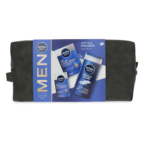 Nivea Men Anti-Age Hyaluron Cadeauset - 400 ml