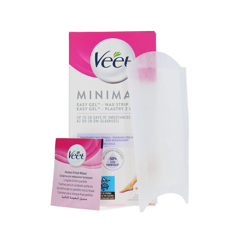 Veet Minima Easy Gel Wax Strips - 12 strips