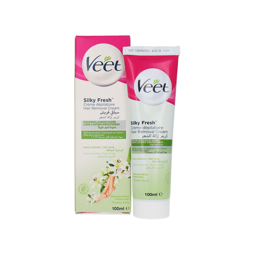 Veet Silky Fresh Hair Removeal Cream - 100 ml (voor droge huid)