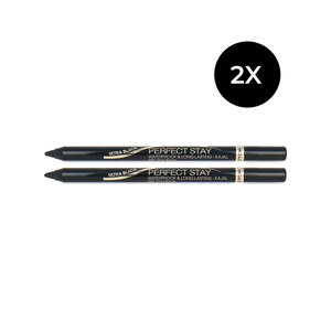 Perfect Stay Kajal Eyepencil Duo - ultra black