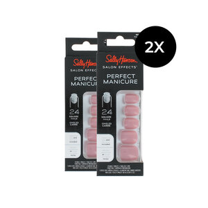 Perfect Manicure 24 Square Nails - Pink clay (2 stuks)
