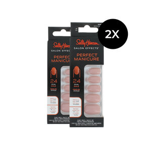 Perfect Manicure 24 Oval Nails - Buff & Tumble (2 stuks)