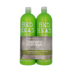 Bead Head Re-Energize Duo Shampoo + Conditioner - 2 x 750 ml