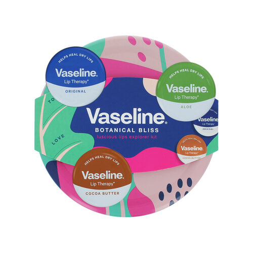 Vaseline Botanical Bliss Luscious Lips Explorer Kit - 3 x 20 g