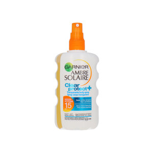 Ambre Solaire Clear Protect SPF 15 Zonnebrand Spray - 200 ml