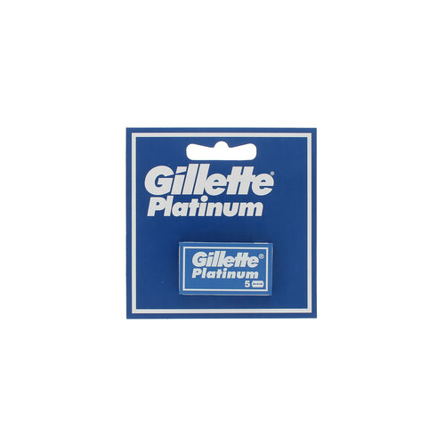 Gillette Platinum Razor Blades - 5 pieces