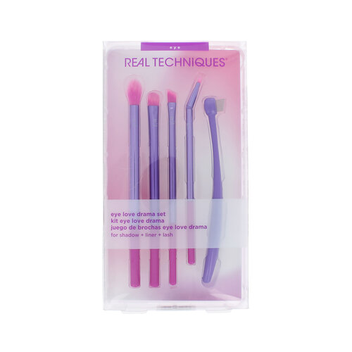 Real Techniques Eye Love Drama Brush Set