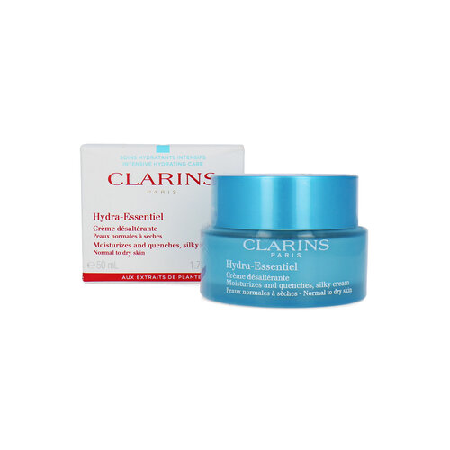 Clarins Hydra-Essentiel Moisturizing Silky Cream - 50 ml (voor normale tot droge huid)