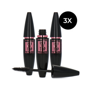 Volum'Express Over The Top Mascara - 01 Black (set van 3)