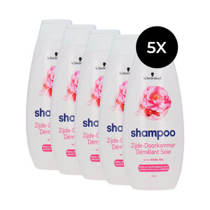 Zijde-Doorkammer Shampoo - 5 x 400 ml