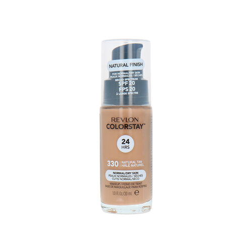 Revlon Colorstay Foundation With Pump - 330 Natural Tan (Dry Skin)