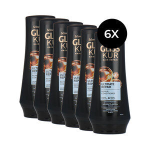 Gliss Kur Hair Repair Ultimate Repair Conditioner - 6 x 200 ml