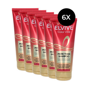 Elvive Color Vice More Than Shampoo - 6 x 200 ml