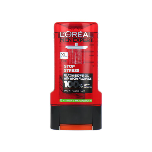 L'Oréal Body-Face-Hair Wash XL - 300 ml - Stop Stress L'Oréal Body-Face-Hair Wash XL - 300 ml - Stop Stress