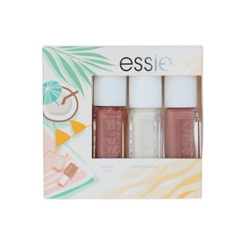 Essie To the Beach, Please! Mini Nagellak - 3 x 5 ml