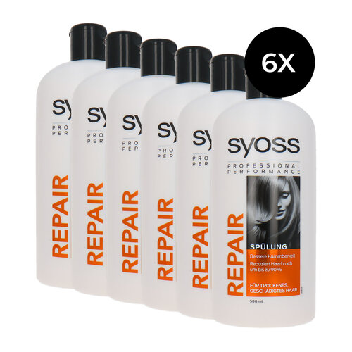 Syoss Repair Conditioner - 6 x 500 ml