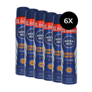 Men Stress Protect Deodorant Spray XL - 6 x 250 ml