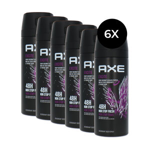 48 H Non Stop Fresh Deodorant Spray Excite - 6 x 150 ml