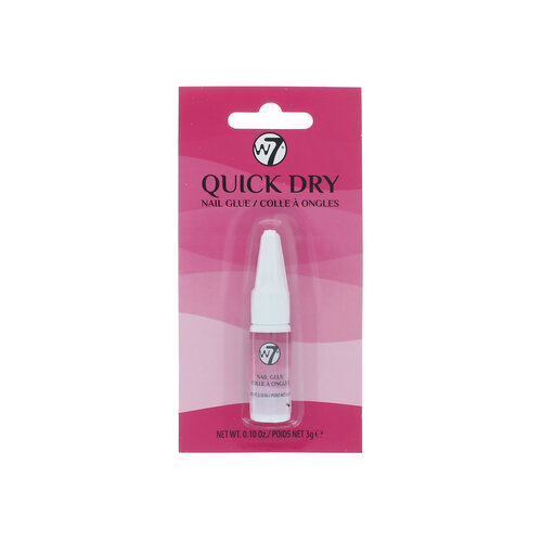 W7 Quick Dry Nail Glue - 3 gr. W7 Quick Dry Nail Glue - 3 gr.